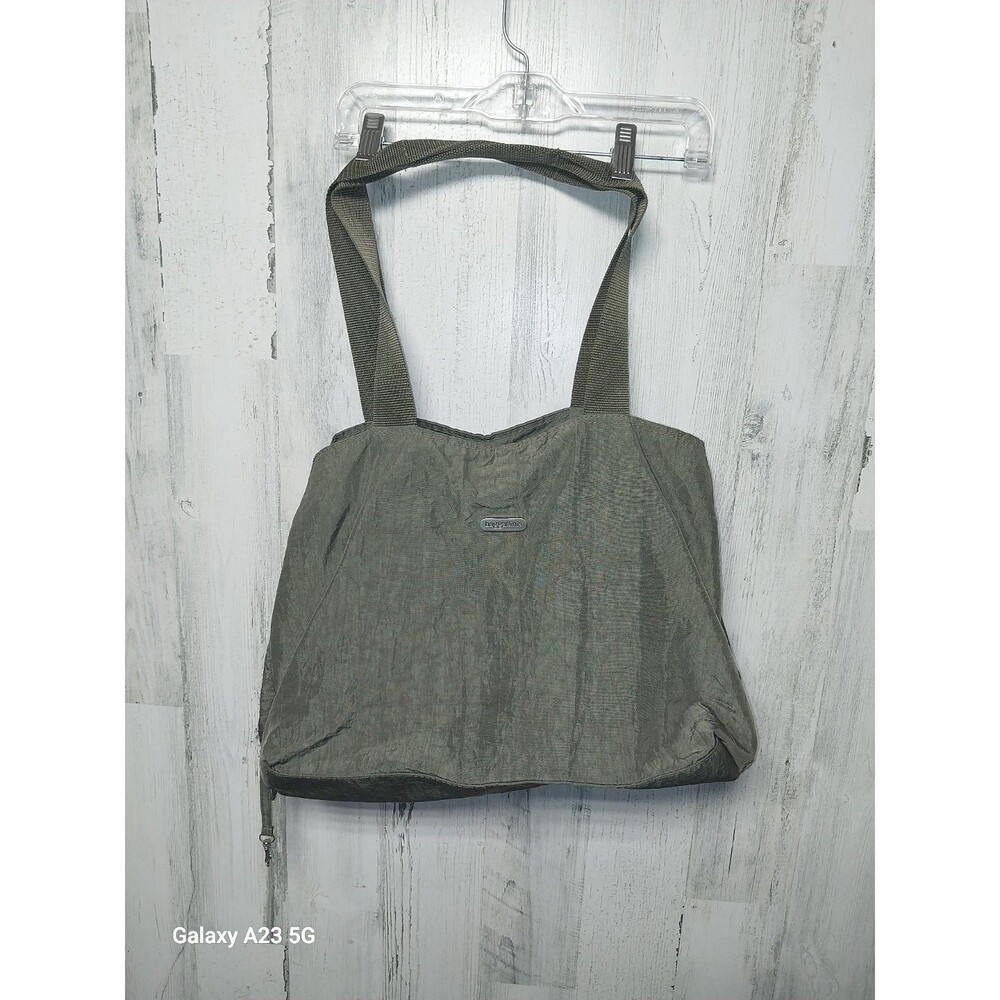 Baggallini Bag Olive Green Nylon Purse Shoulder Bag Tote